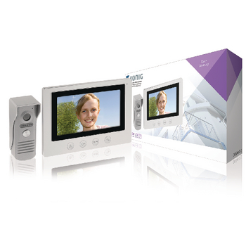 Videocitofono monitor colori 7" 4 fili SAS-VDP100
